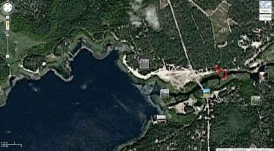 Зона отдыха СУЯ,перед ДОЛ "Космос"