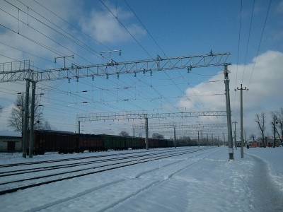 Ст. Бобруйск, вид уже с другой стороны, возле переезда ул. К.Маркса