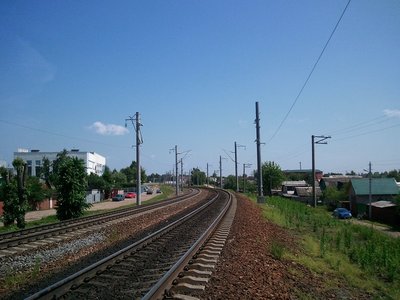 На перегоне Березина-Бобруйск
