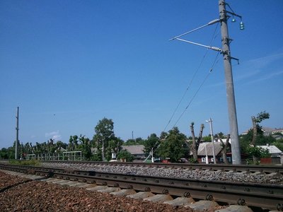 На перегоне Березина-Бобруйск