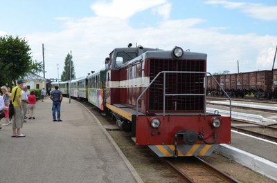 Поезд межрегиональных линий бизнес-класса Гулбене - Алуксне