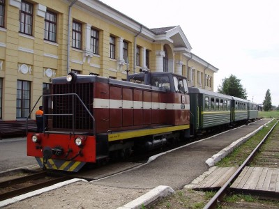 ТУ-7 с составом в Гулбене