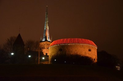 Ночная прогулка по старому Таллинну