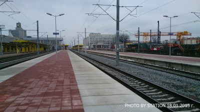 Платформа № 6, вид с 5-й платформы в сторону Москвы/Осипович.