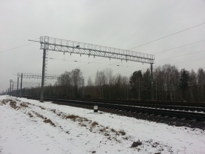 Вид в сторону Калинковичей