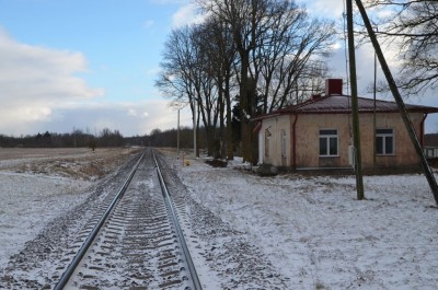 Бывший о. п. Правини, перегон Слампе - Тукумс-2