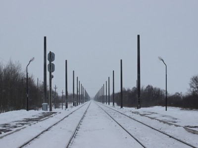 Вид на перегон Молодечно-Пруды 14.01.2016.jpg