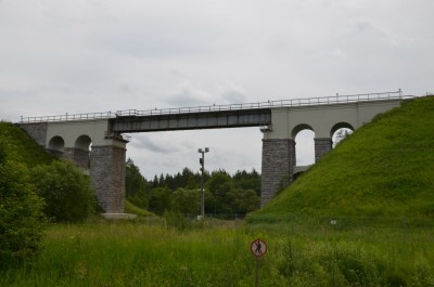 Мост через Рауну возле Цесиса