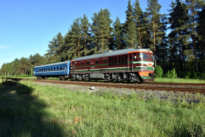 ТЭП60-0429, поезд № 6659 Крулевщизна - Лынтупы, перегон Воропаево - Поставы