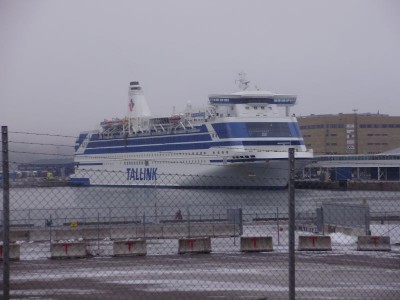 Наш красавец-лайнер &quot;Фестиваль&quot; в порту Стокгольма.