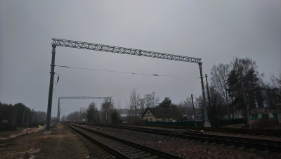 Вид в сторону ст.Жердь