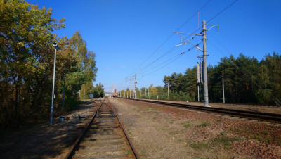 Вид в сторону станции Светлогорск
