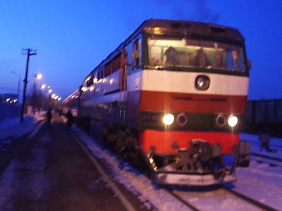 ТЭП70-0210 с "Двиной"